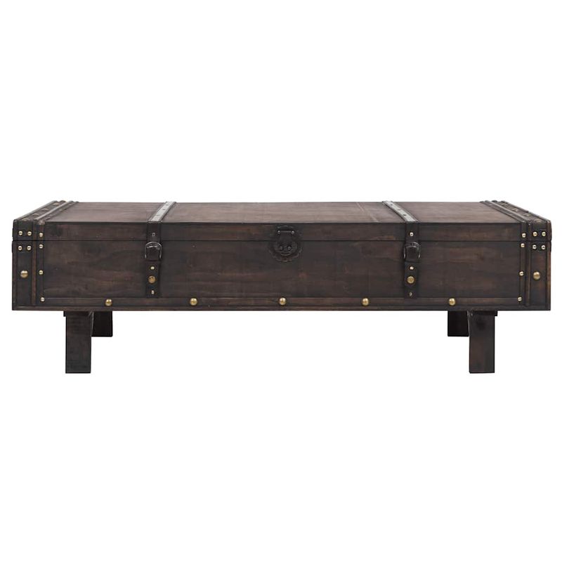 Casa si Gradina - Mobilier - Mese si birouri - Masute de cafea - Masuta de cafea din placaj, stil vintage, 120 x 55 x 35 cm - Infinity.ro
