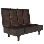 Casa si Gradina - Mobilier - Mese si birouri - Masute de cafea - Masuta de cafea din placaj, stil vintage, 120 x 55 x 35 cm - Infinity.ro