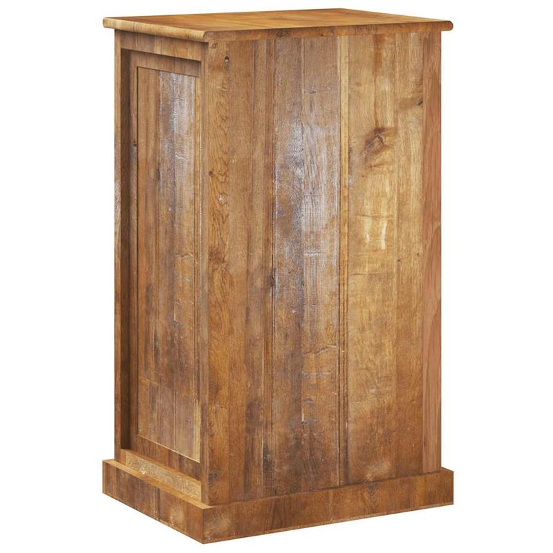 Casa si Gradina - Mobilier - Organizare si depozitare - Organizator incaltaminte - Dulap incaltaminte 4 niveluri cu sertar, lemn masiv recuperat - Infinity.ro