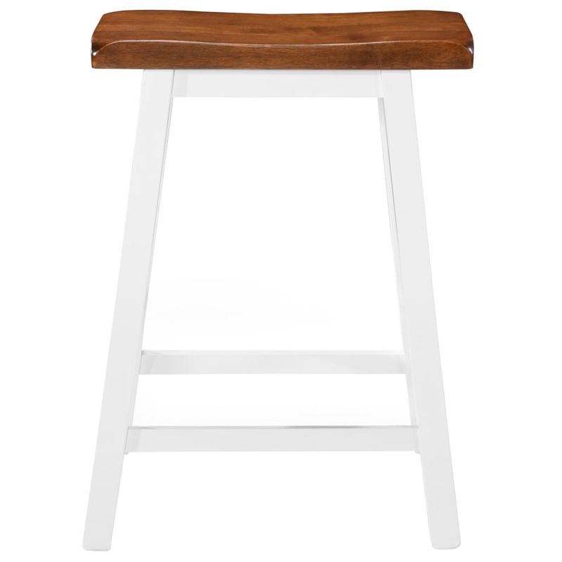 Casa si Gradina - Mobilier - Scaune si fotolii - Scaune - Scaune de bar, 2 buc., lemn masiv - Infinity.ro