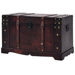 Casa si Gradina - Mobilier - Organizare si depozitare - Cufere si lazi - Cufar vintage din lemn, 66 x 38 x 40 cm - Infinity.ro
