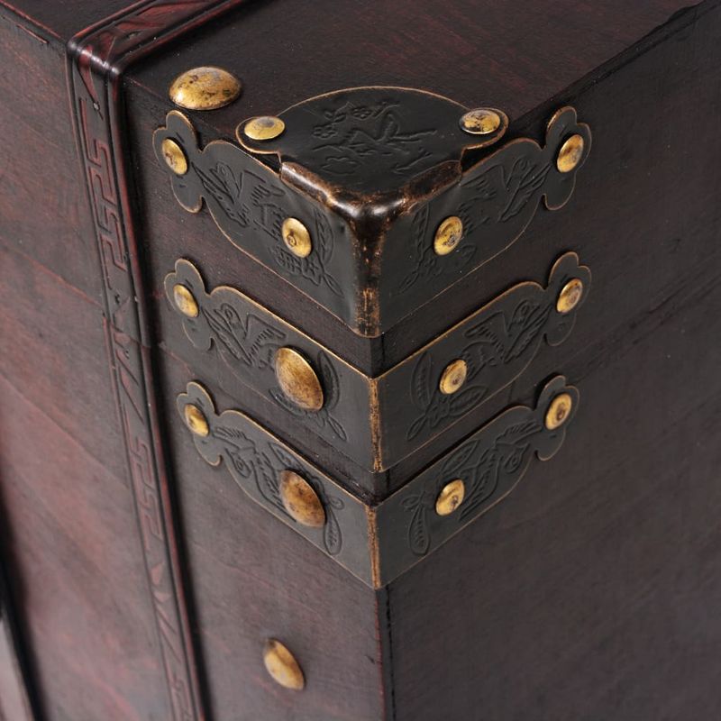 Casa si Gradina - Mobilier - Organizare si depozitare - Cufere si lazi - Cufar vintage din lemn, 66 x 38 x 40 cm - Infinity.ro