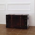 Casa si Gradina - Mobilier - Organizare si depozitare - Cufere si lazi - Cufar vintage din lemn, 66 x 38 x 40 cm - Infinity.ro