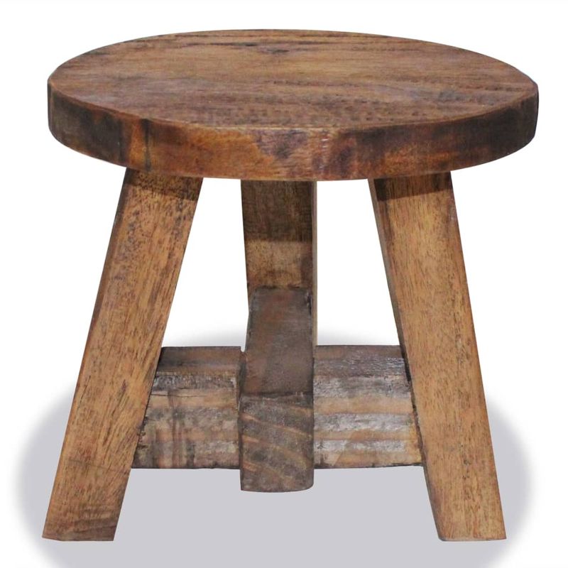Casa si Gradina - Mobilier - Scaune si fotolii - Tabureti - Taburet, lemn masiv de mahon - Infinity.ro