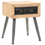 Casa si Gradina - Mobilier - Comode si corpuri - Noptiere - Noptiera, 43x38x50 cm, lemn masiv de brad - Infinity.ro