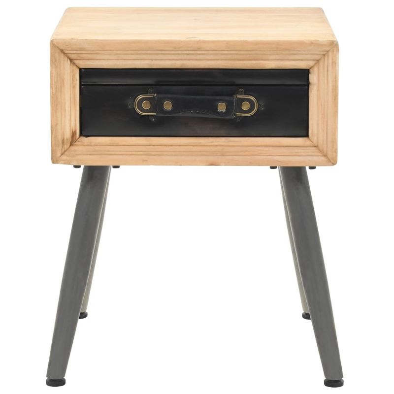Casa si Gradina - Mobilier - Comode si corpuri - Noptiere - Noptiera, 43x38x50 cm, lemn masiv de brad - Infinity.ro