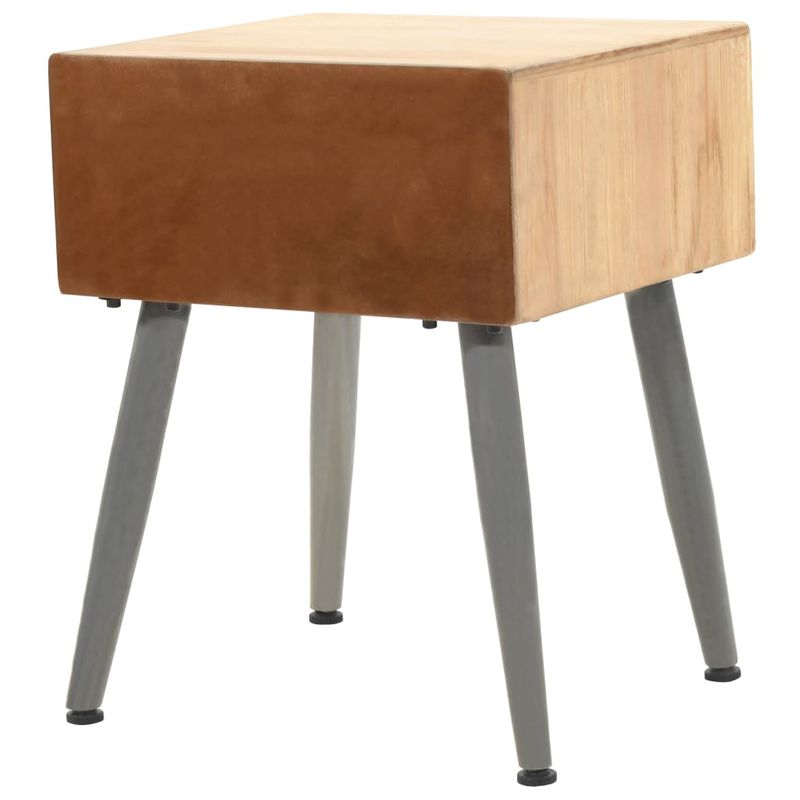 Casa si Gradina - Mobilier - Comode si corpuri - Noptiere - Noptiera, 43x38x50 cm, lemn masiv de brad - Infinity.ro