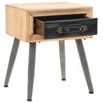 Casa si Gradina - Mobilier - Comode si corpuri - Noptiere - Noptiera, 43x38x50 cm, lemn masiv de brad - Infinity.ro