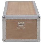 Casa si Gradina - Mobilier - Organizare si depozitare - Cufere si lazi - Lada de depozitare, maro, 91 x 52 x 40 cm, lemn masiv de brad - Infinity.ro