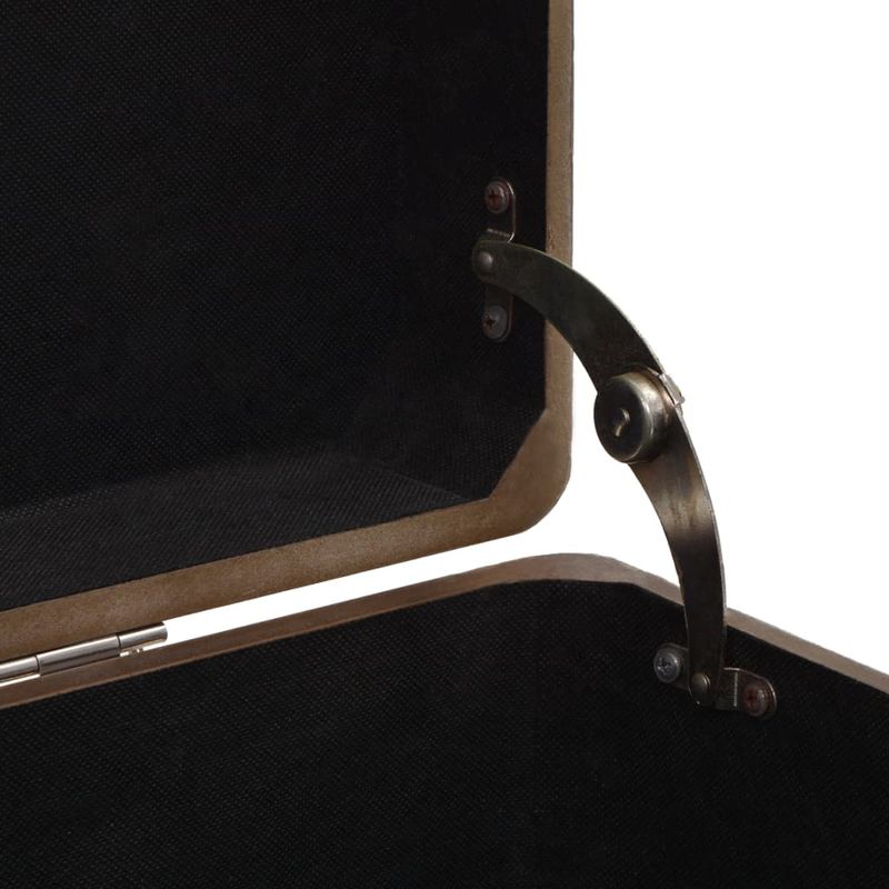 Casa si Gradina - Mobilier - Organizare si depozitare - Cufere si lazi - Lada de depozitare, maro, 91 x 52 x 40 cm, lemn masiv de brad - Infinity.ro