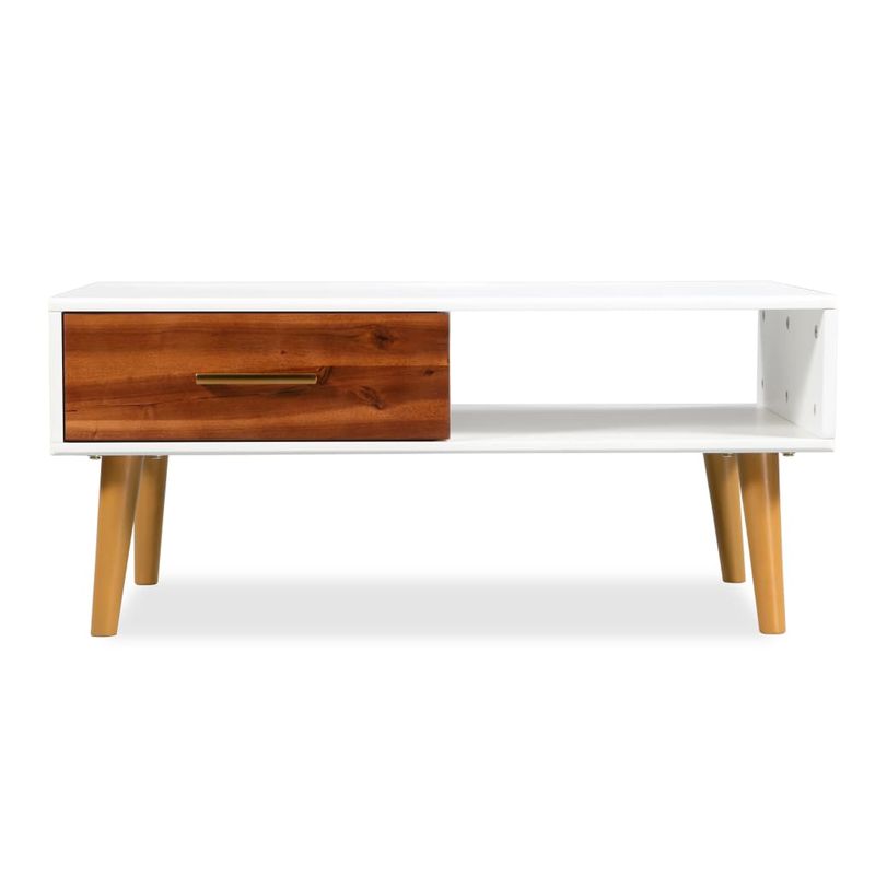 Casa si Gradina - Mobilier - Mese si birouri - Masute de cafea - Masuta de cafea, lemn masiv de acacia, 90 x 50 x 40 cm - Infinity.ro