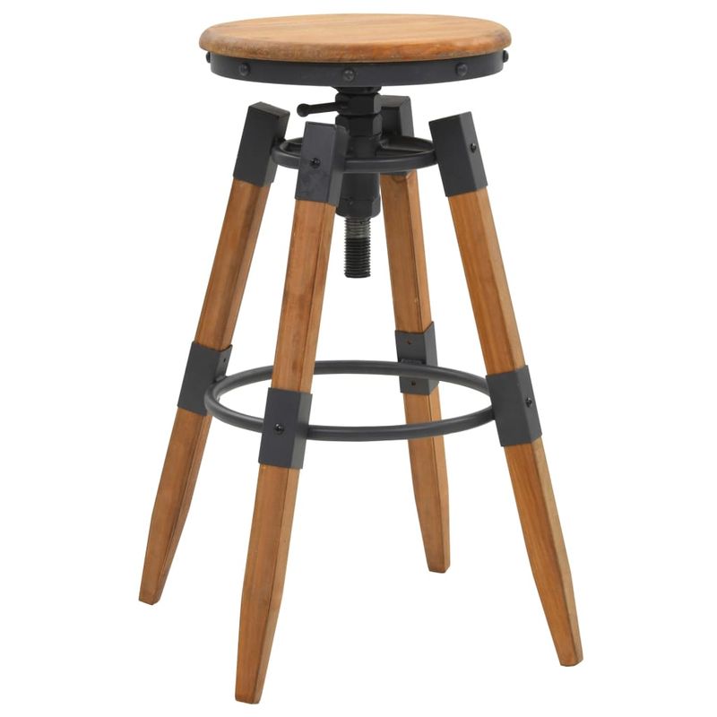 Casa si Gradina - Mobilier - Scaune si fotolii - Scaune - Scaune de bar, 2 buc., lemn masiv de brad - Infinity.ro