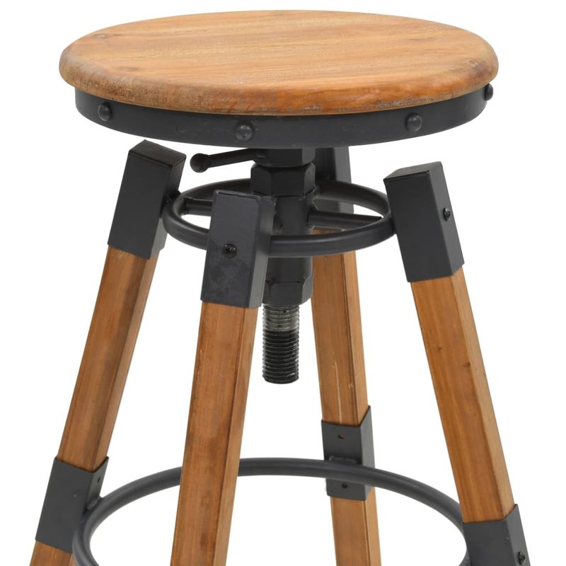 Casa si Gradina - Mobilier - Scaune si fotolii - Scaune - Scaune de bar, 2 buc., lemn masiv de brad - Infinity.ro