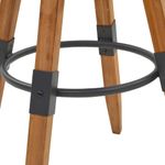 Casa si Gradina - Mobilier - Scaune si fotolii - Scaune - Scaune de bar, 2 buc., lemn masiv de brad - Infinity.ro