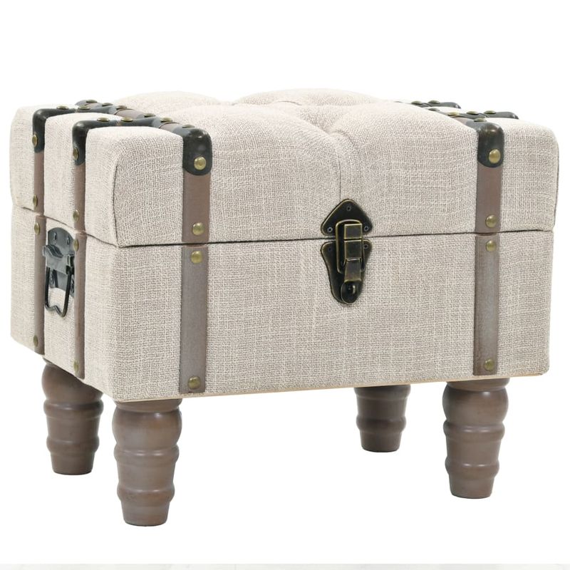 Casa si Gradina - Mobilier - Canapele si coltare - Banchete - Set banca depozitare 3 buc, lemn masiv si otel, 112x37x45 cm - Infinity.ro
