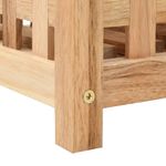 Casa si Gradina - Decoratiuni - Obiecte decorative - Suporturi umbrele - Suport de umbrele, 18 x 18 x 50 cm, lemn masiv de nuc - Infinity.ro
