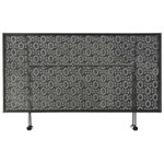 Casa si Gradina - Mobilier - Mese si birouri - Masute de cafea - Masuta de cafea pliabila, vintage, negru, 100x50x45 cm, metal - Infinity.ro