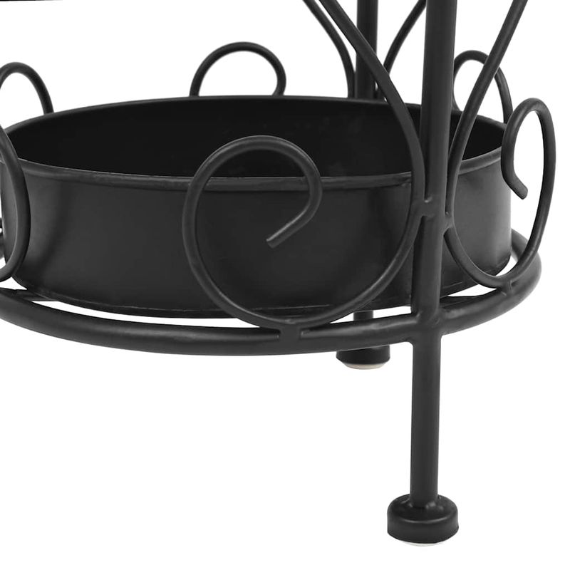 Casa si Gradina - Decoratiuni - Obiecte decorative - Suporturi umbrele - Suport pentru umbrela, stil vintage, metal, 26x46 cm, negru - Infinity.ro