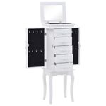 Casa si Gradina - Mobilier - Comode si corpuri - Comode - Dulap de bijuterii independent, alb - Infinity.ro