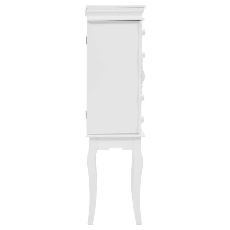 Casa si Gradina - Mobilier - Comode si corpuri - Comode - Dulap de bijuterii independent, alb - Infinity.ro