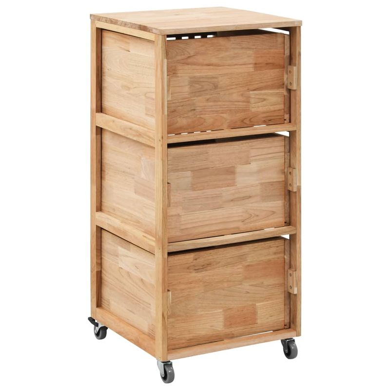 Casa si Gradina - Mobilier - Dulapuri si sifoniere - Dulapuri - Dulap de baie, 41 x 41 x 91 cm, lemn masiv de nuc - Infinity.ro