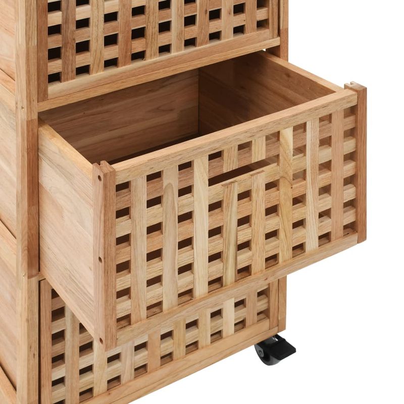 Casa si Gradina - Mobilier - Dulapuri si sifoniere - Dulapuri - Dulap de baie, 41 x 41 x 91 cm, lemn masiv de nuc - Infinity.ro