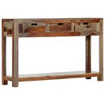 Casa si Gradina - Mobilier - Comode si corpuri - Console - Masa consola cu 3 sertare, 120x30x75 cm, lemn masiv de acacia - Infinity.ro
