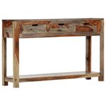 Casa si Gradina - Mobilier - Comode si corpuri - Console - Masa consola cu 3 sertare, 120x30x75 cm, lemn masiv de acacia - Infinity.ro