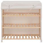 Casa si Gradina - Mobilier - Organizare si depozitare - Organizator incaltaminte - Pantofar cu husa, alb, 79 x 40 x 80 cm, material textil - Infinity.ro