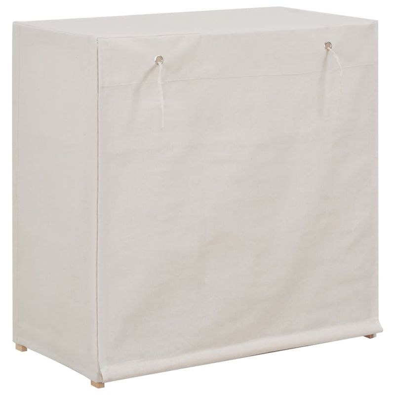 Casa si Gradina - Mobilier - Organizare si depozitare - Organizator incaltaminte - Pantofar cu husa, alb, 79 x 40 x 80 cm, material textil - Infinity.ro