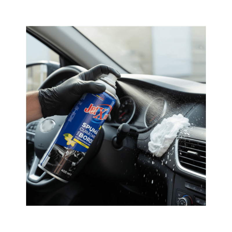 Auto si Moto - Intretinere auto - Produse curatare auto - Spuma Curatare Bord Vanilie JetXpert 400ml - Infinity.ro