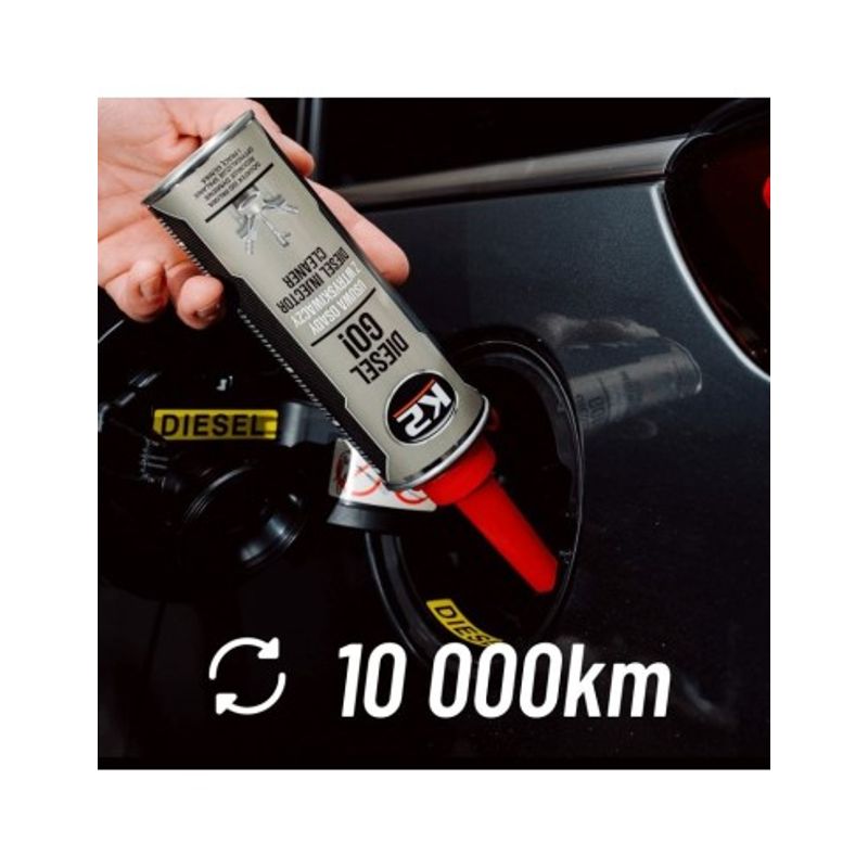 Auto si Moto - Piese auto si accesorii - Interior auto - Accesorii interior - Aditiv Motorina, Curatare si Protectie Injectoare K2 Diesel Go!, 250ml - Infinity.ro