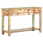 Casa si Gradina - Mobilier - Comode si corpuri - Console - Masa consola, 120 x 40 x 75 cm, lemn masiv reciclat - Infinity.ro