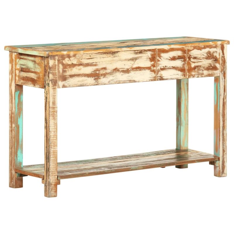 Casa si Gradina - Mobilier - Comode si corpuri - Console - Masa consola, 120 x 40 x 75 cm, lemn masiv reciclat - Infinity.ro