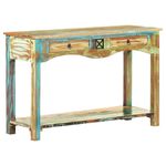Casa si Gradina - Mobilier - Comode si corpuri - Console - Masa consola, 120 x 40 x 75 cm, lemn masiv reciclat - Infinity.ro