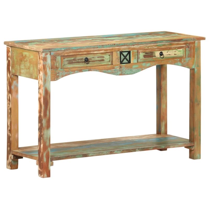 Casa si Gradina - Mobilier - Comode si corpuri - Console - Masa consola, 120 x 40 x 75 cm, lemn masiv reciclat - Infinity.ro