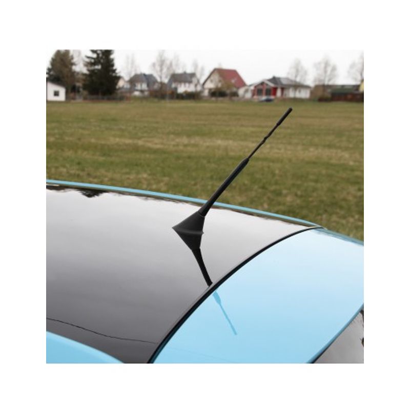 Auto si Moto - Electronice auto - Accesorii electronice auto - Antena Auto Exterior Universala Neagra 23CM Cu 2 Adaptoare (5-6MM) - Infinity.ro