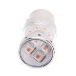 Auto si Moto - Electrice auto - Iluminare si semnalizare - Becuri auto - Led auto ROSU 60W BAY15D, dubla intensitate 12V-24V Canbus led CREE - Infinity.ro