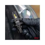 Auto si Moto - Piese auto si accesorii - Caroserie - Faruri, stopuri si proiectoare - Set 2 leduri auto H4 Canbus, 68W, 7646Lm, 6000k, 12V-24V, Amio - Infinity.ro