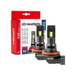 Auto si Moto - Piese auto si accesorii - Caroserie - Faruri, stopuri si proiectoare - Set 2 leduri auto H8, H9, H11, H16 Canbus, 68W, 7646Lm, 6000k, 12V-24V, Amio - Infinity.ro