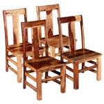 Casa si Gradina - Mobilier - Scaune si fotolii - Scaune - Scaune de bucatarie, 4 buc., lemn masiv - Infinity.ro