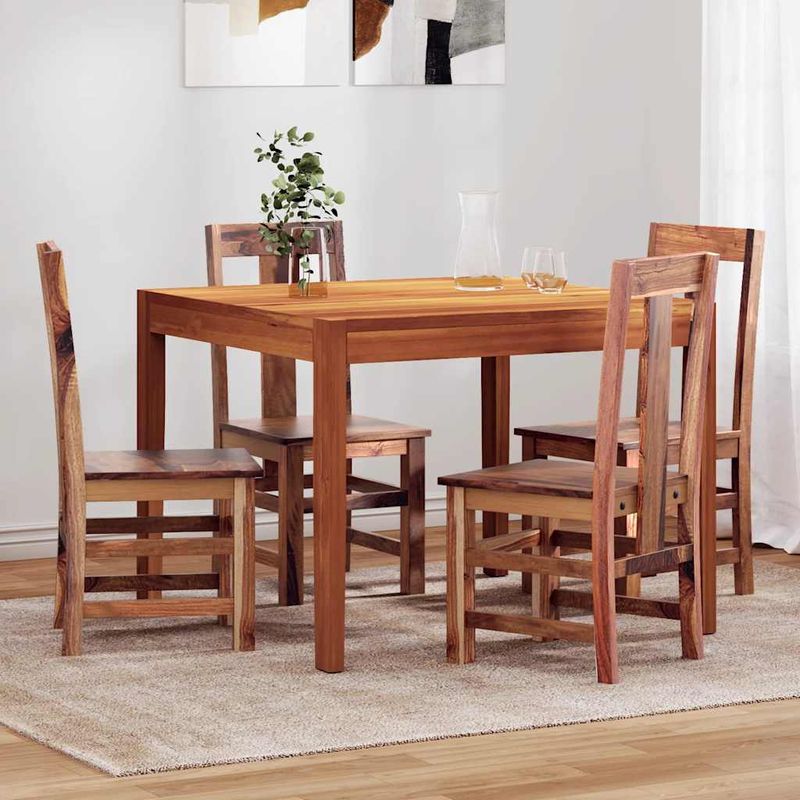 Casa si Gradina - Mobilier - Scaune si fotolii - Scaune - Scaune de bucatarie, 4 buc., lemn masiv - Infinity.ro