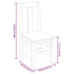 Casa si Gradina - Mobilier - Scaune si fotolii - Scaune - Scaune de bucatarie, 6 buc., lemn masiv - Infinity.ro