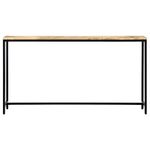 Casa si Gradina - Mobilier - Comode si corpuri - Console - Masa consola, 140 x 35 x 76 cm, lemn masiv de mango nefinisat - Infinity.ro