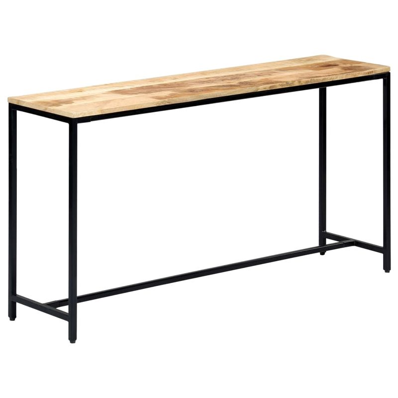 Casa si Gradina - Mobilier - Comode si corpuri - Console - Masa consola, 140 x 35 x 76 cm, lemn masiv de mango nefinisat - Infinity.ro