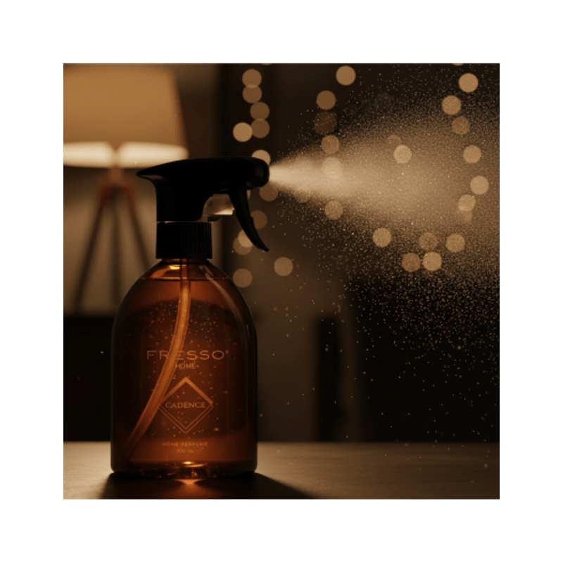 Casa si Gradina - Decoratiuni - Aromaterapie si lumanari - Odorizante camera - Parfum Premium de Camera, cu efect instantaneu si persistenta ridicata Fresso Home Spray Cadence, 500ml - Infinity.ro