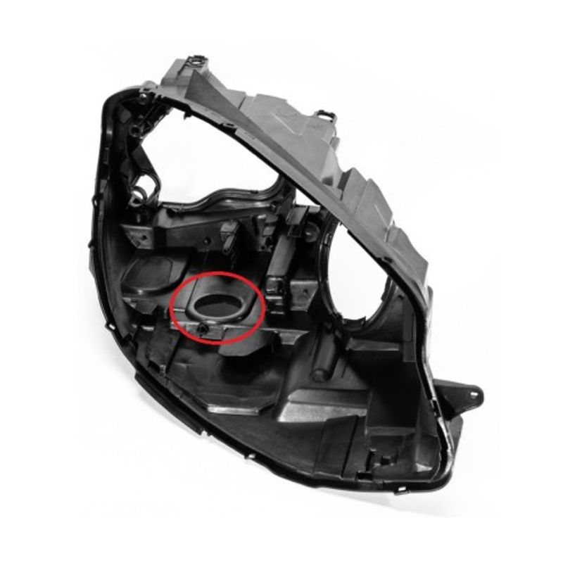 Auto si Moto - Piese auto si accesorii - Caroserie - Faruri, stopuri si proiectoare - Carcasa far dreapta pentru Golf 7 / Golf VII Fara Facelift pentru far xenon cu un modul (2013 - 2016) - Infinity.ro