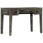 Casa si Gradina - Mobilier - Mese si birouri - Birouri - Birou, negru, 110 x 50 x 75 cm, lemn masiv de mango - Infinity.ro