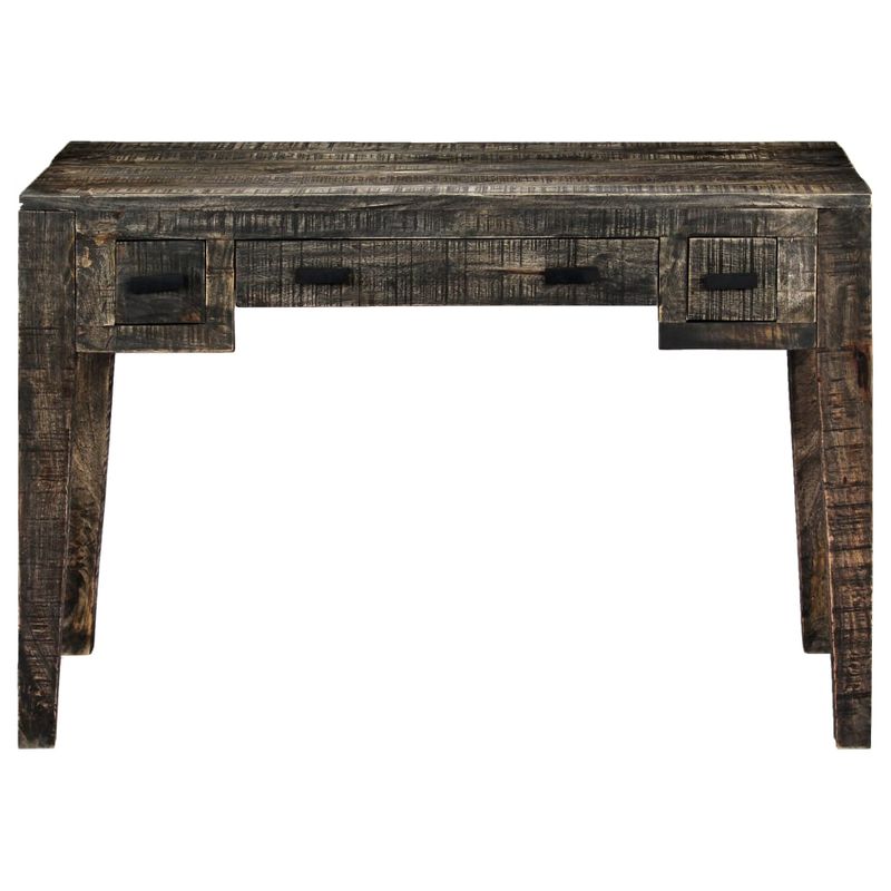 Casa si Gradina - Mobilier - Mese si birouri - Birouri - Birou, negru, 110 x 50 x 75 cm, lemn masiv de mango - Infinity.ro