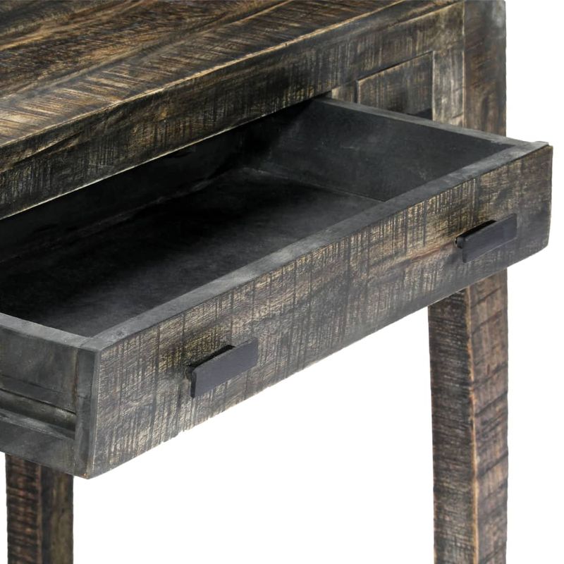 Casa si Gradina - Mobilier - Mese si birouri - Birouri - Birou, negru, 110 x 50 x 75 cm, lemn masiv de mango - Infinity.ro
